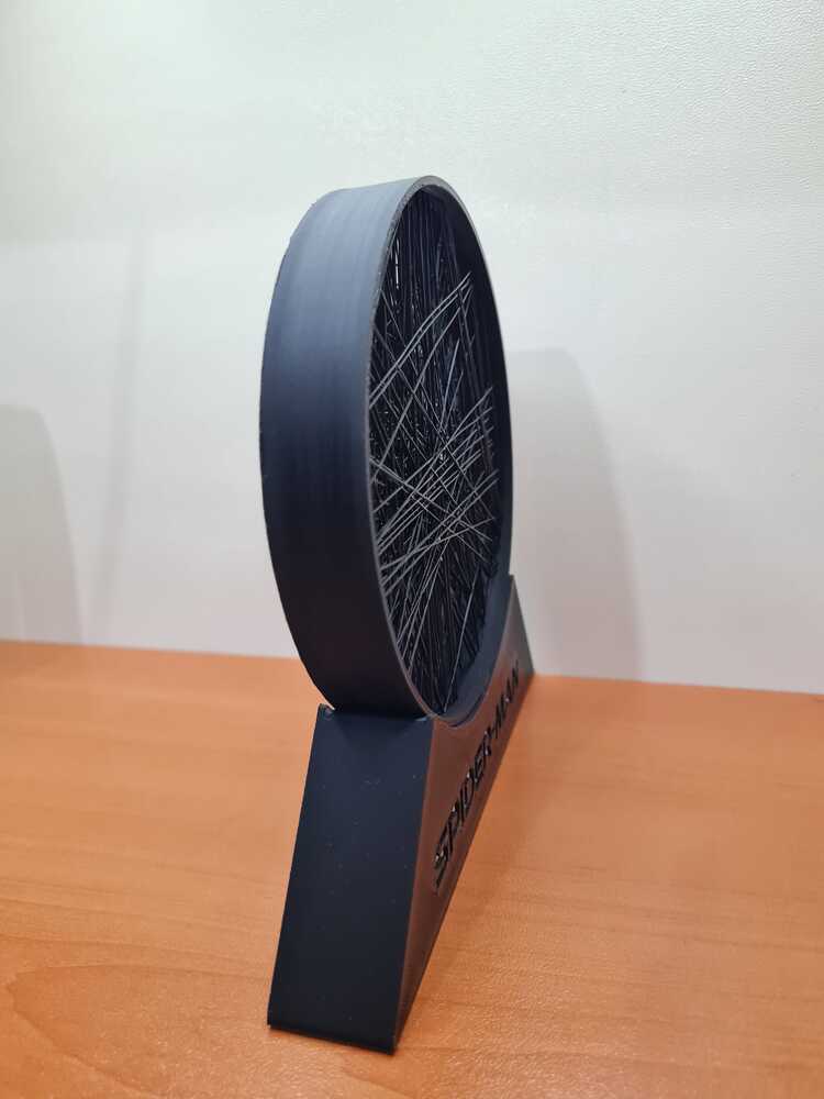 Spider-Man Ağ Logo 3D Baskı Koleksiyon Parçası