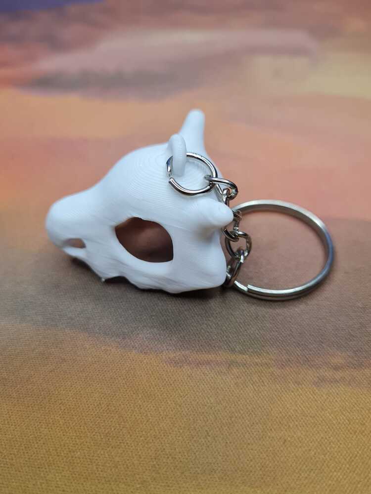 Pokemon Cubone Kafatası Anahtarlık