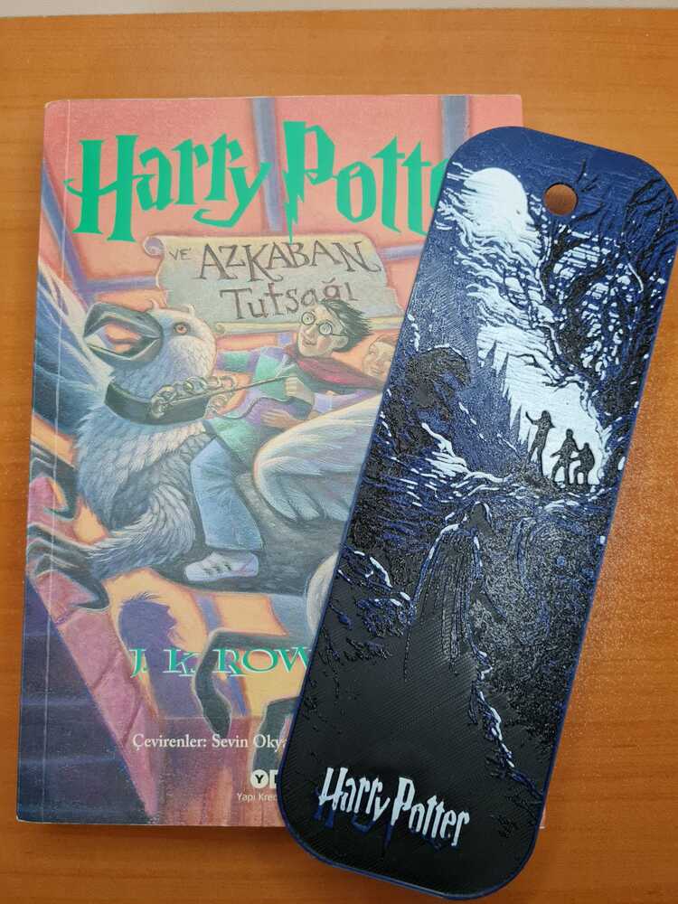 Harry Potter ve Azkaban Tutsağı Temalı Kitap Ayracı