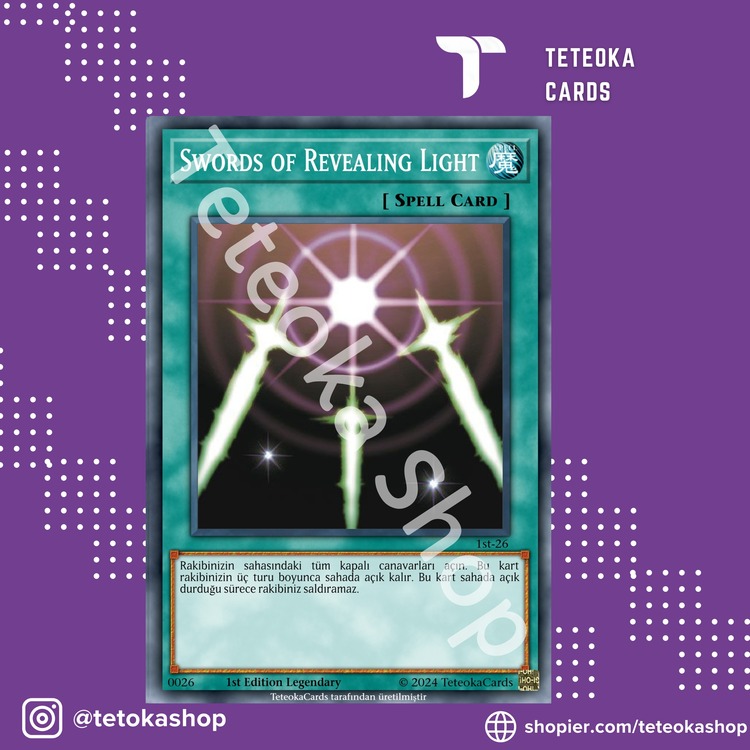 Yugi-Muto 40’lı Deste (Türkçe Açıklamalı Kartlar)