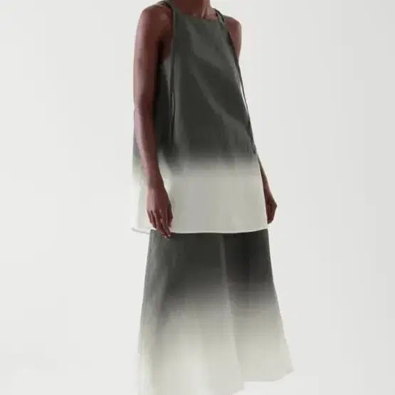 COS Ombre Keten Tunik - Desenli