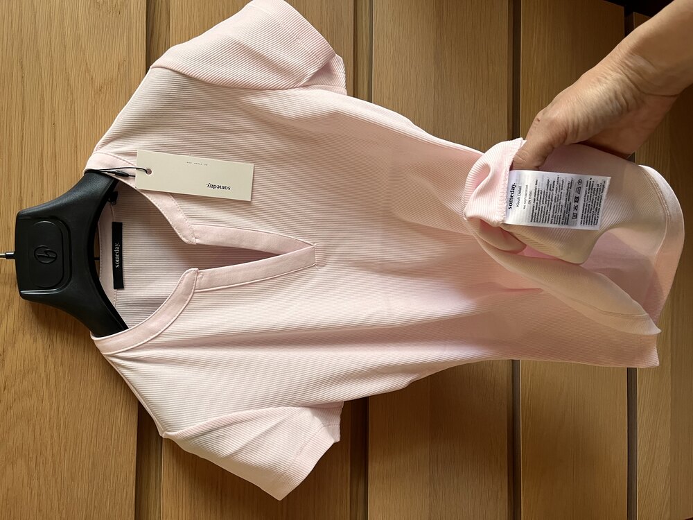 Someday Kleoh Detail Hakim Yaka Bluz - Pembe