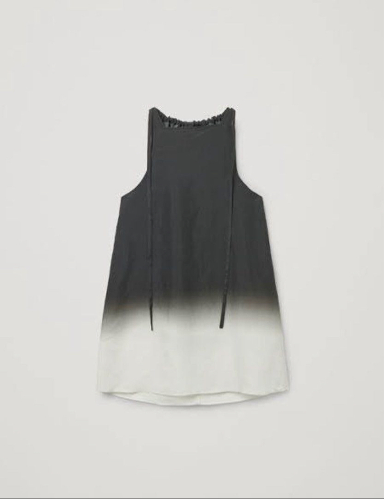 COS Ombre Keten Tunik - Desenli