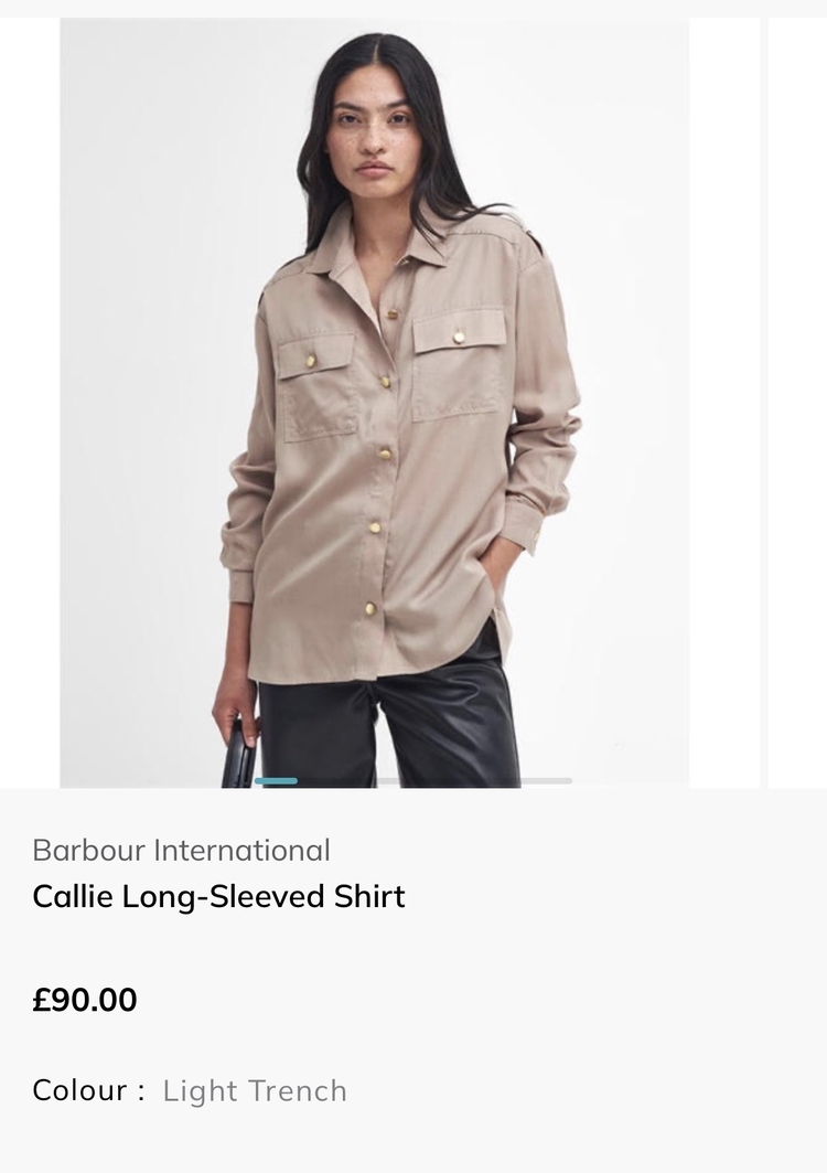 Barbour Callie Gömlek - Natürel