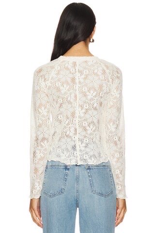 Free People Dantel Üst - Krem