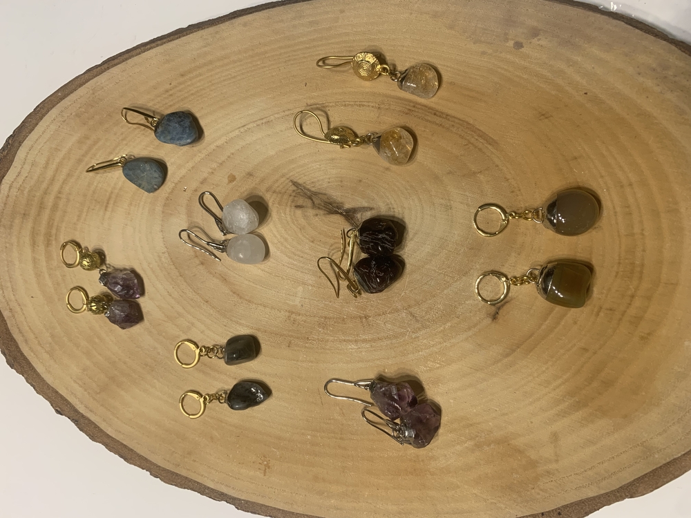 Garnet (Lal) Küpe