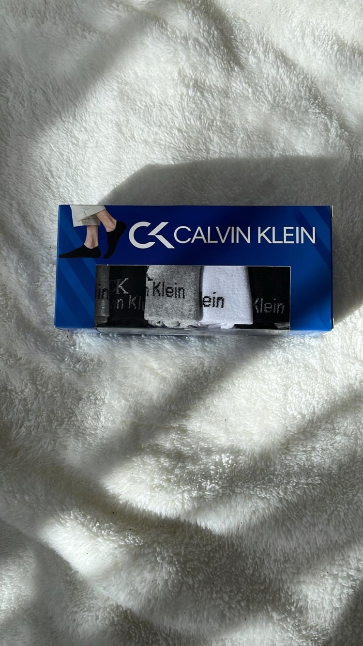 Calvin Klein 6'lı Paket Kısa Çorap