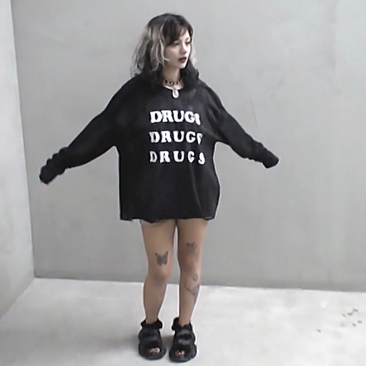 WAXED DRUGS LONG SLEEVE