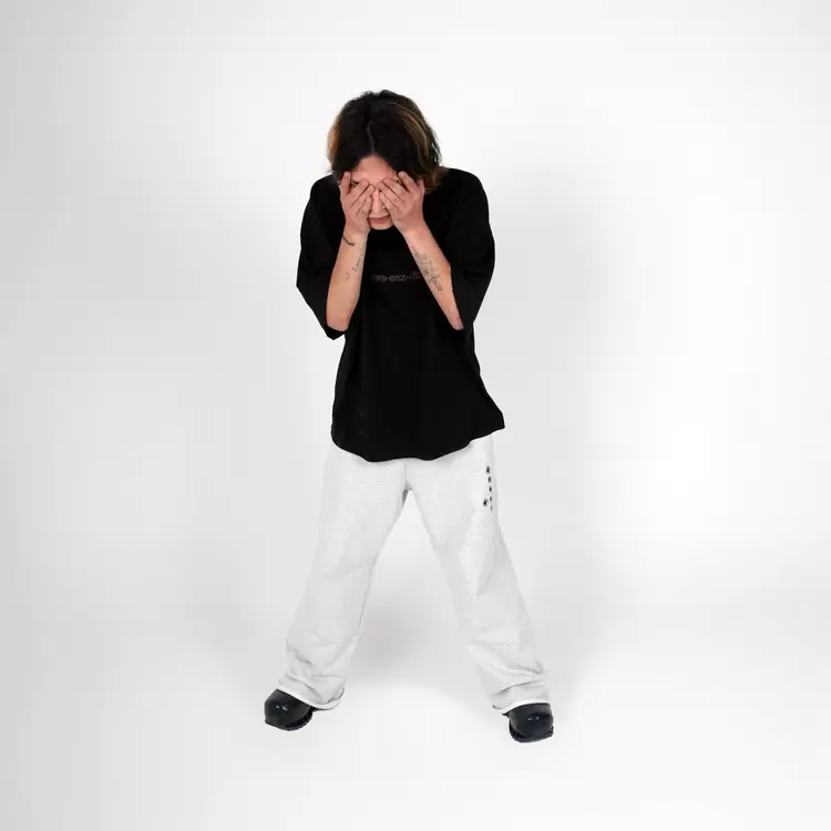 UPSIDE DOWN CROSS SWEATPANTS
