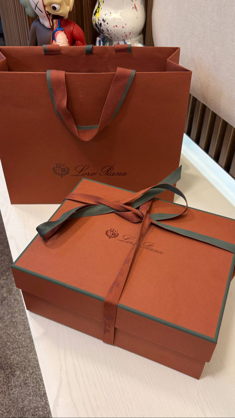 Loro Piana Leylak Rengi Logo Nakışlı Şapka