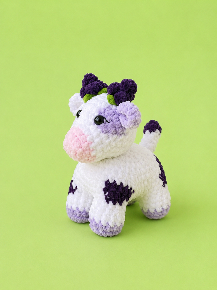 Amigurumi Üzüm İnek