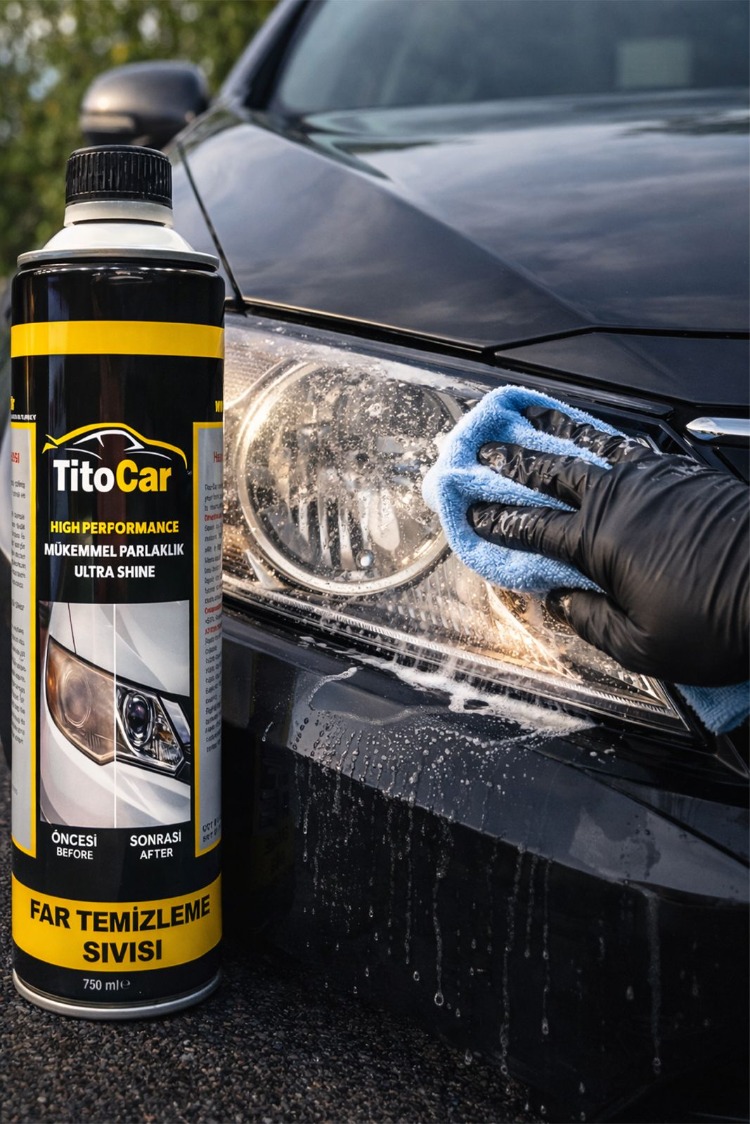 TitoCar Far Parlatma Kimyasalı 750 ml