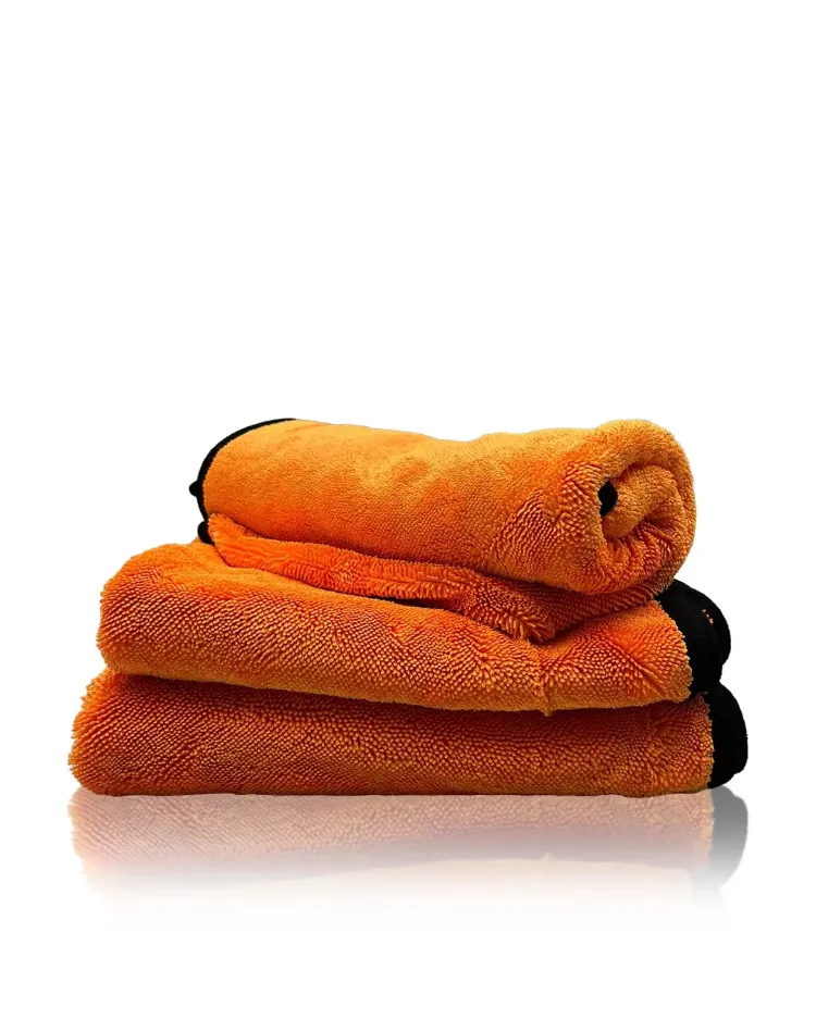 TitoCar Tek Taraflı Renkli Kaporta Bezi (Turuncu) 50x80 cm
