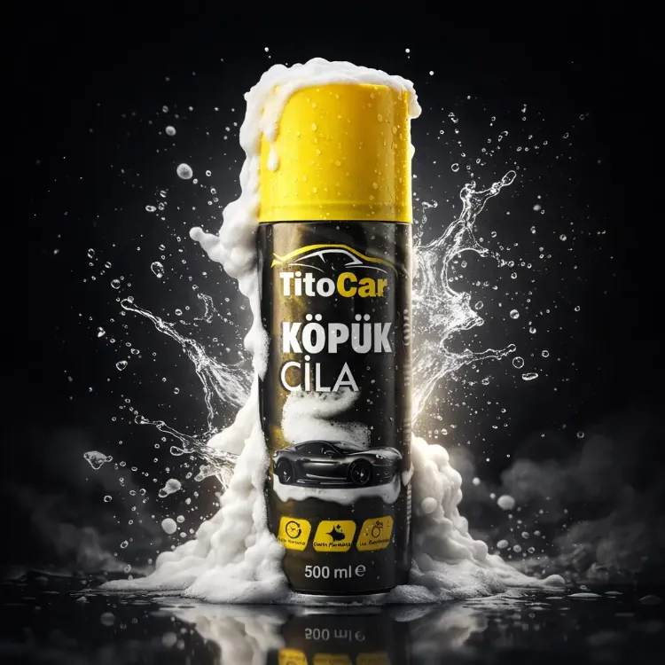 TitoCar Köpük Cila Sprey 500ml