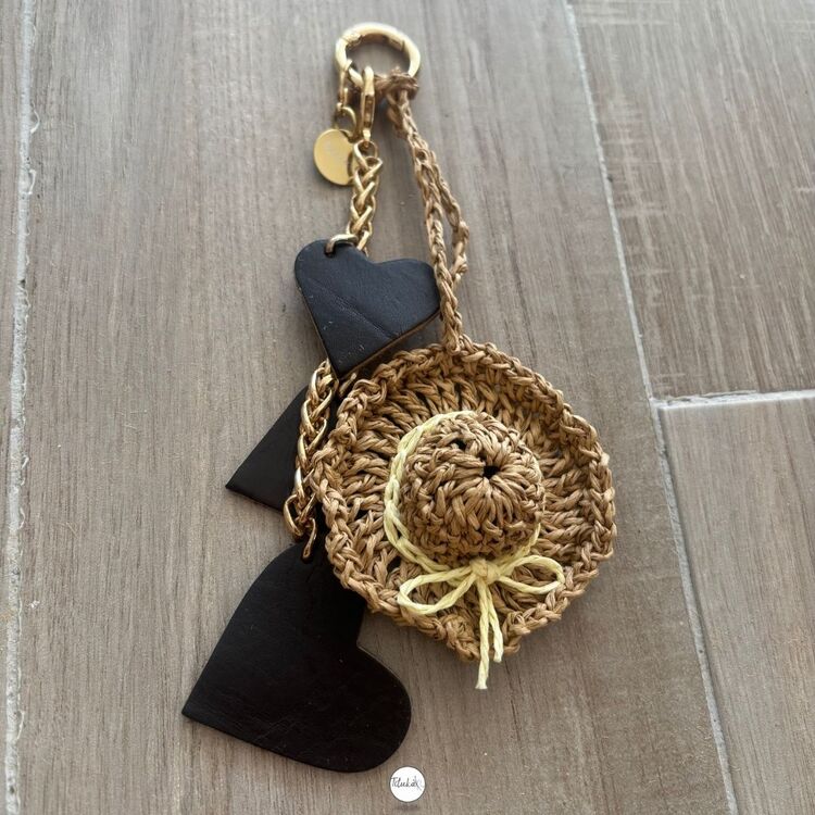 Kahve Çanta Charmı - Çanta Aksesuarı