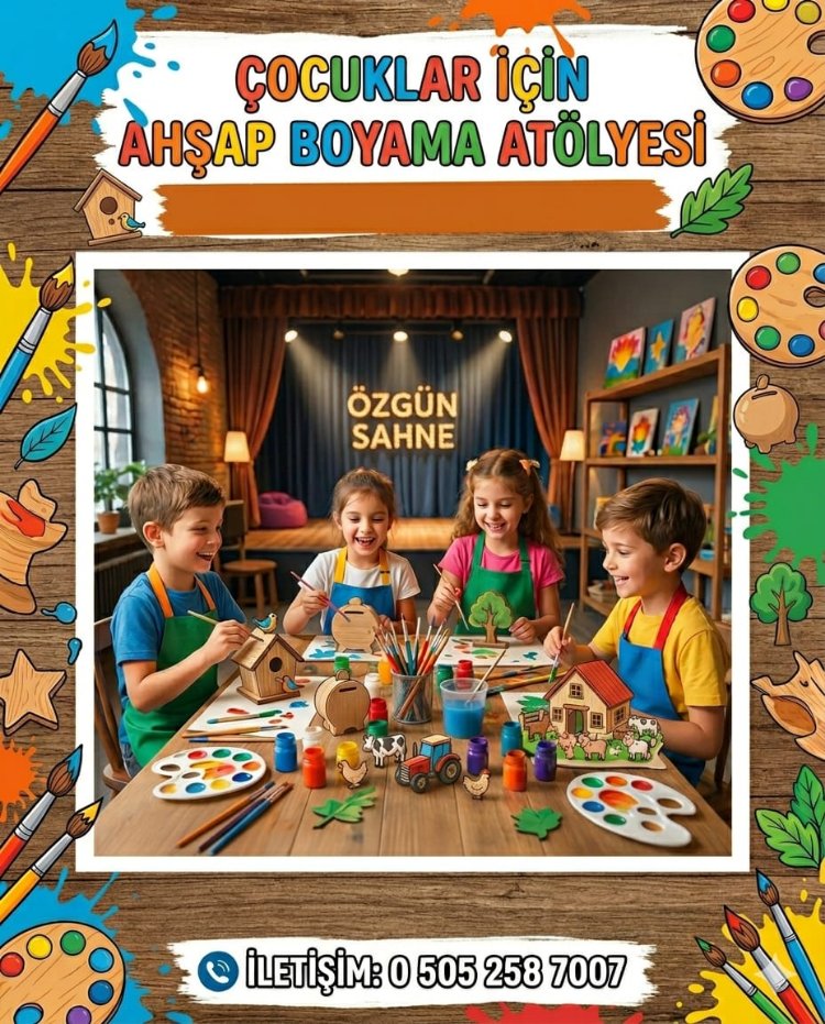 AHŞAP BOYAMA (27 EYLÜL) 1 kişilik bilet