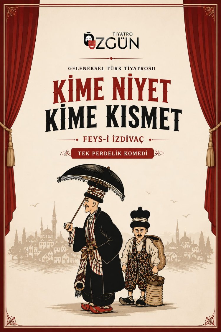 KİME NİYET KİME KISMET (18 EYLÜL) MURATPAŞA KÜLTÜR SALONU 1 kişilik bilet