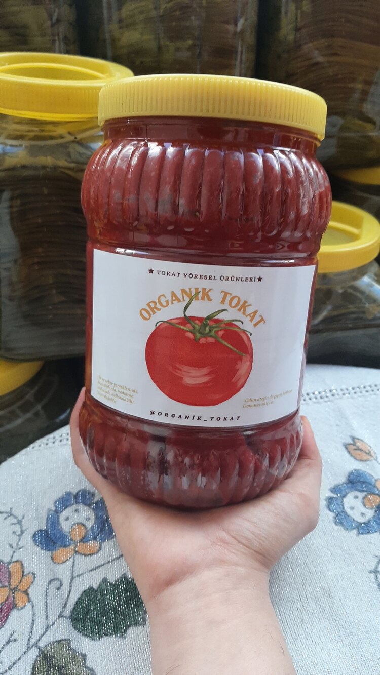Organik Domates Salçası 2 kg 