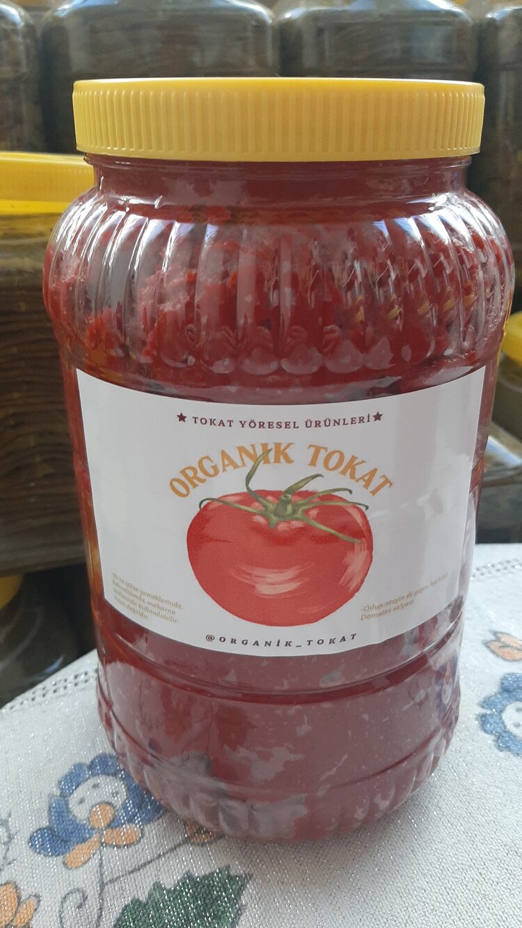 Organik Domates Salçası 3 kg