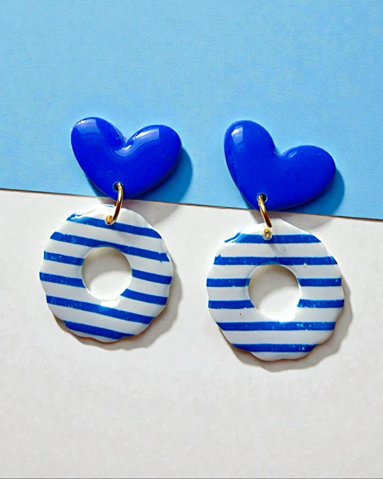 striped love- mavi beyaz çizgili