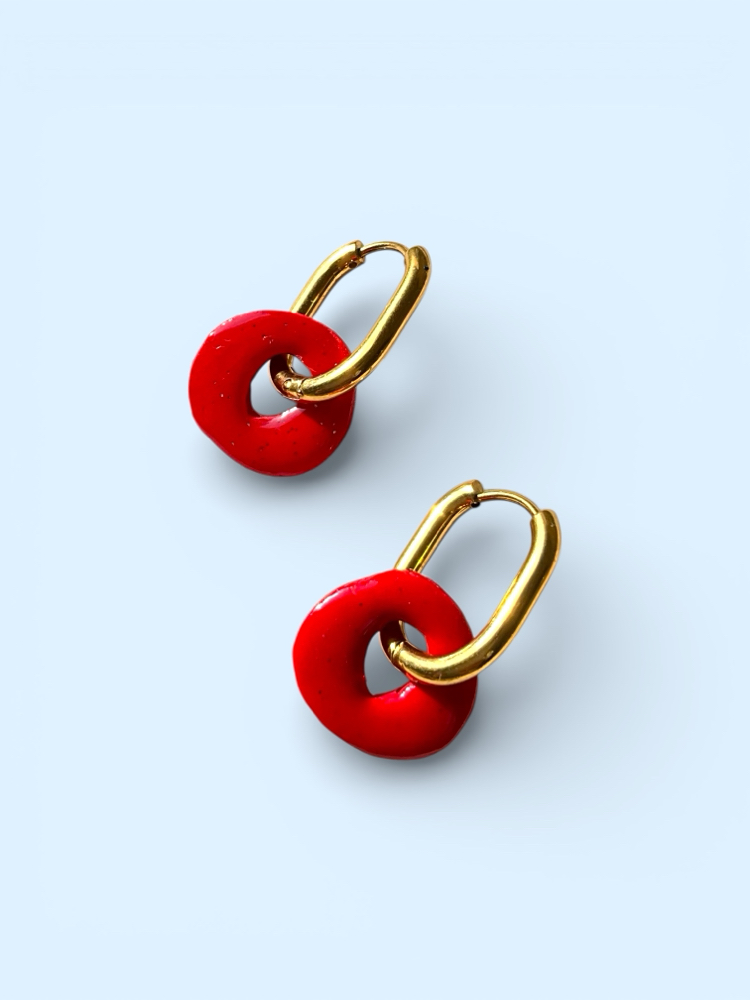 Mini kırmızı charm