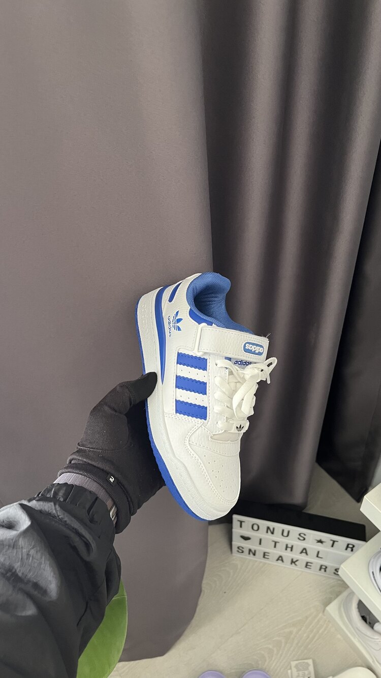 Adidas Forum Low Beyaz Mavi 