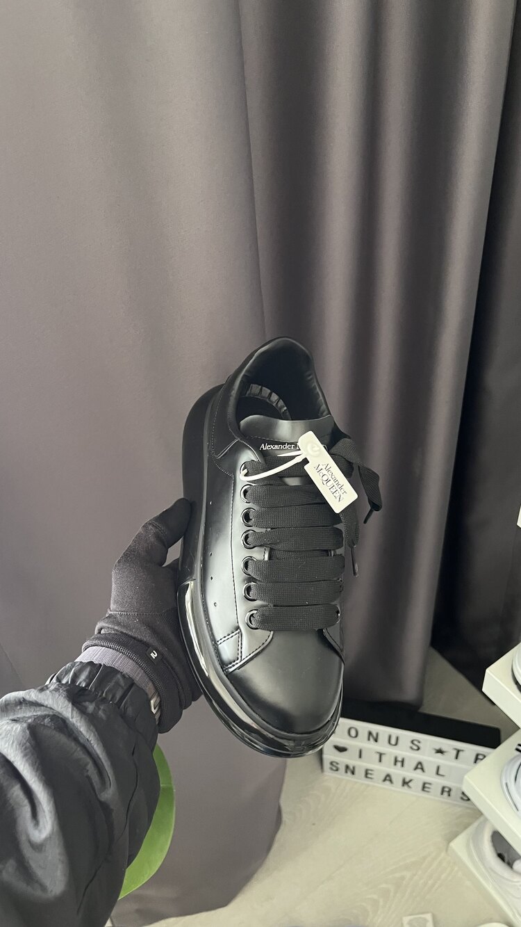 Alexander McQueen Air Jel Taban Siyah 