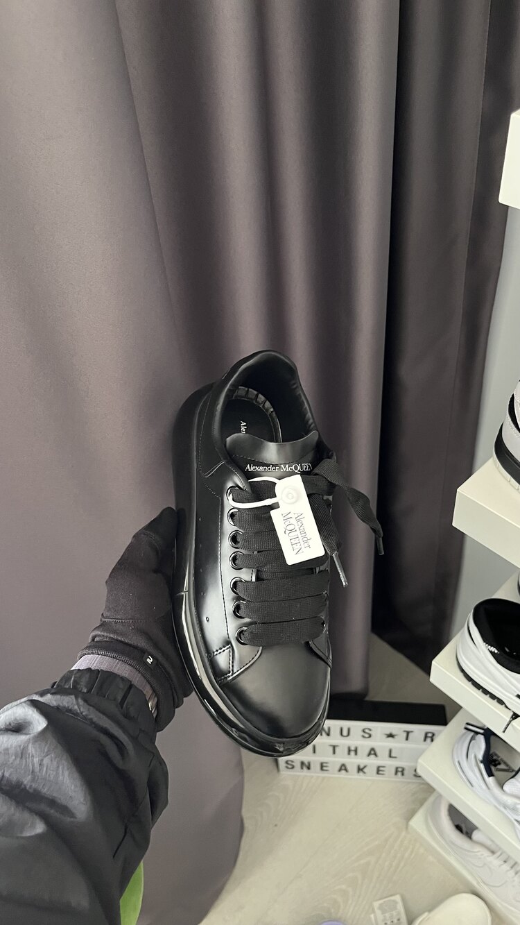 Alexander McQueen Air Jel Taban Siyah 