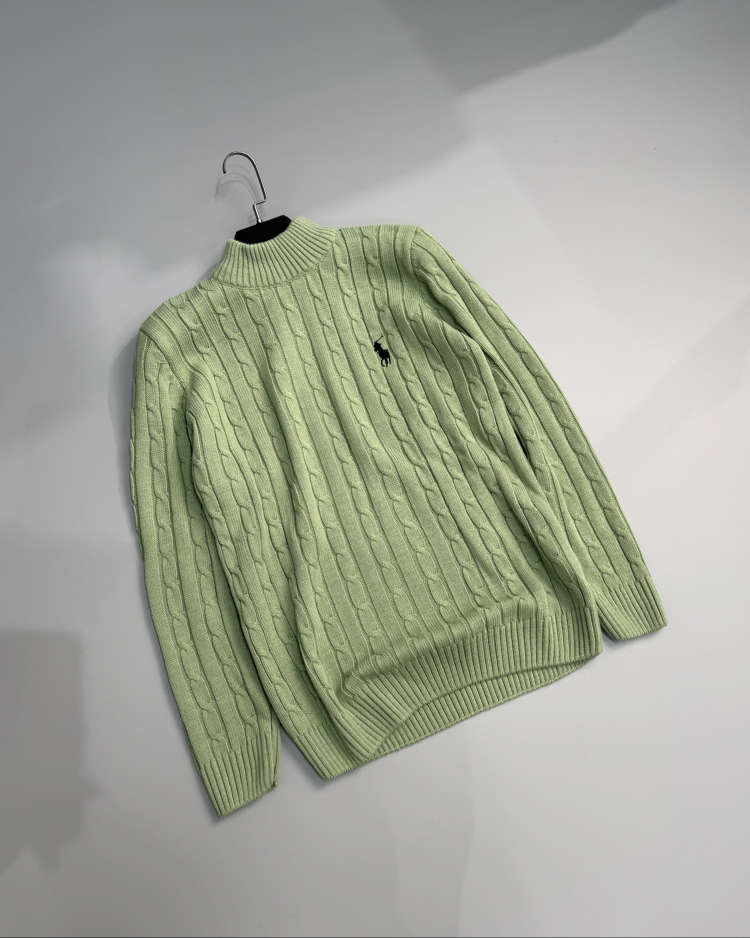 Ralph lauren dik yaka yeşil 