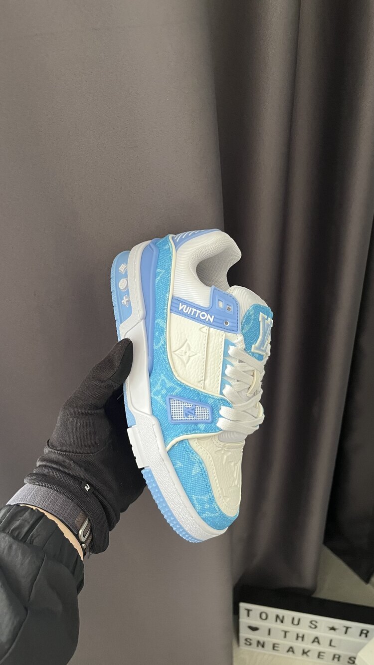 Louis Vuitton Trainer Bebek Mavi 
