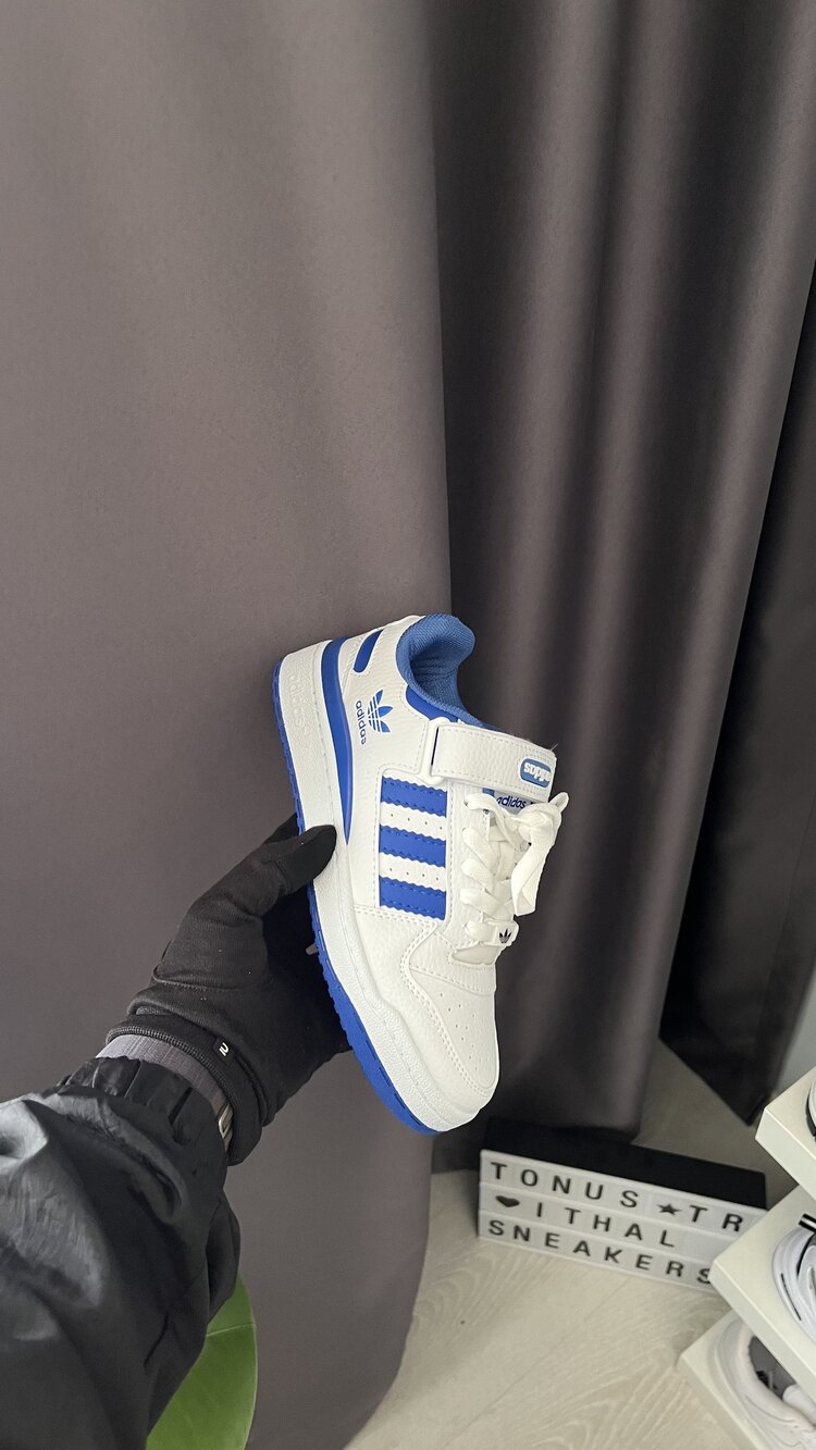 Adidas Forum Low Beyaz Mavi 