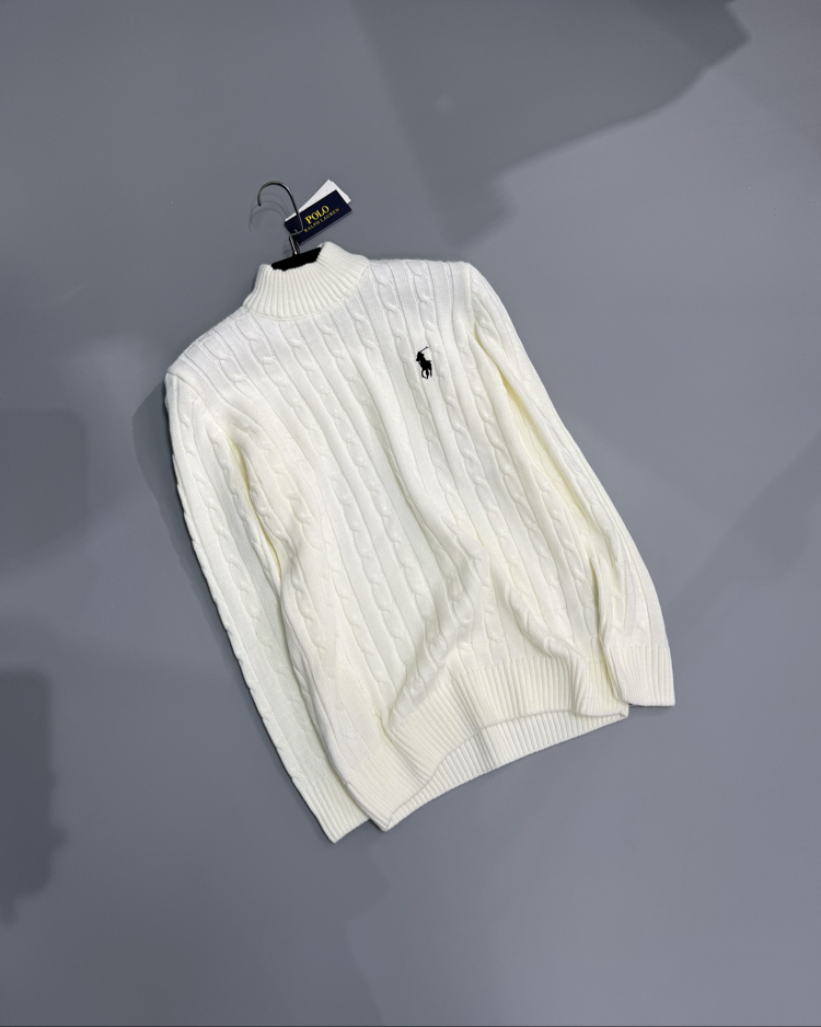 Ralph lauren dik yaka Ekru 