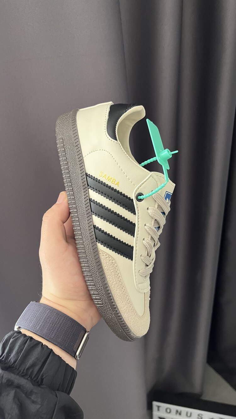 Adidas Samba Bej Siyah 