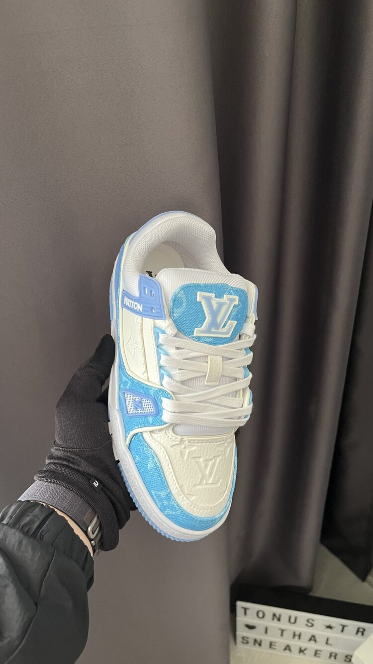 Louis Vuitton Trainer Bebek Mavi 