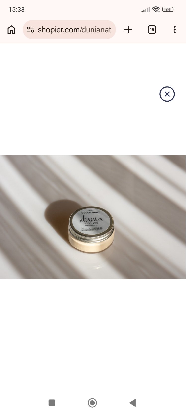 Krem deodorant-Lavanta