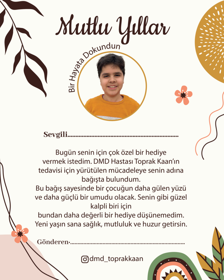 İyiki Doğdun Doğumgünü Tebrik Kartı