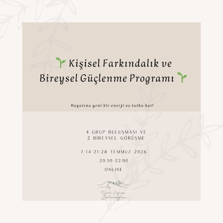 Kişisel Farkındalık & Bireysel Güçlenme Programı