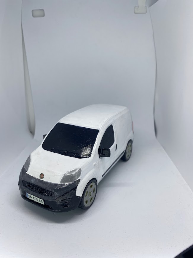 FİAT FİORİNO POP MAKET ARABA MODELİ