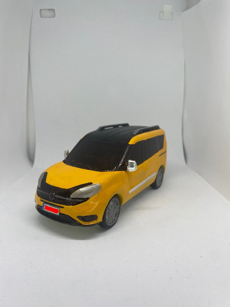 FİAT DOBLO TAKSİ MAKET ARABA MODELİ