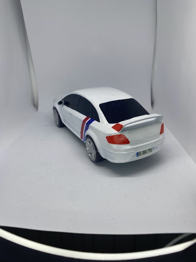 FİAT LİNEA MODİFİYELİ MAKET ARABA MODELİ