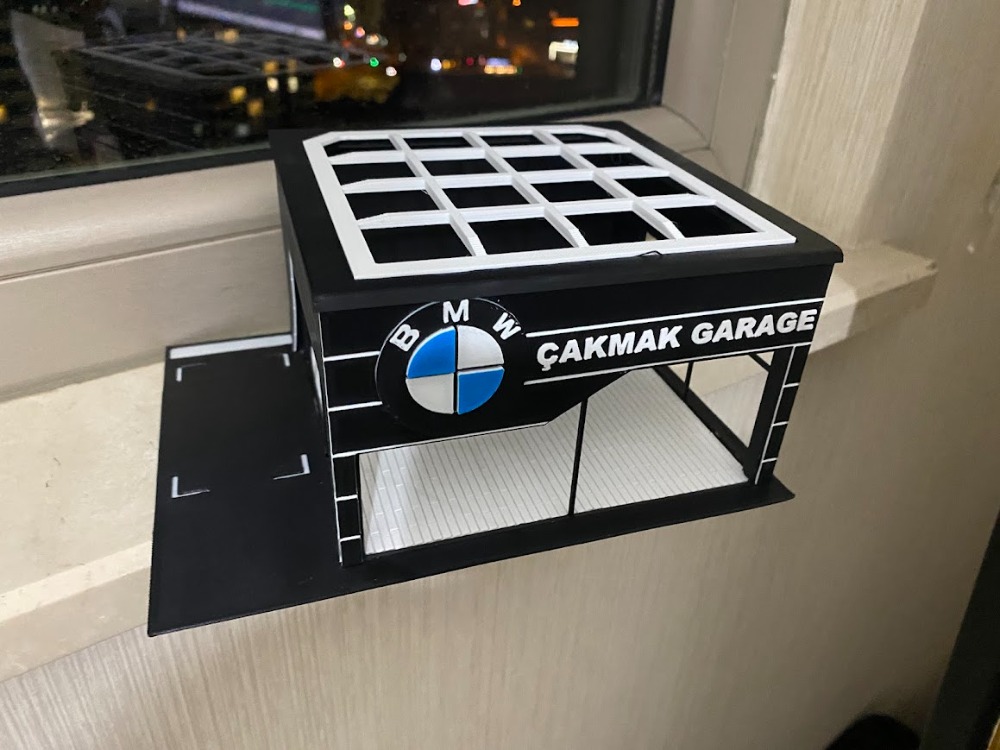KİŞİYE ÖZEL 1/64 GARAJ DİORAMA TASARIMI