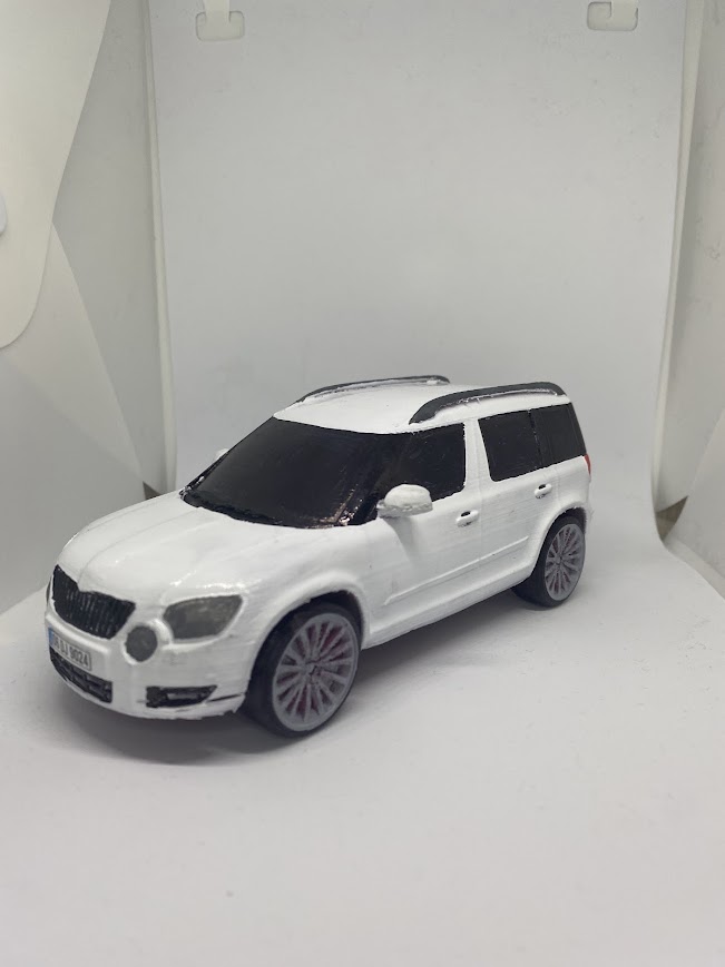 SKODA YETİ MAKET ARABA MODELİ