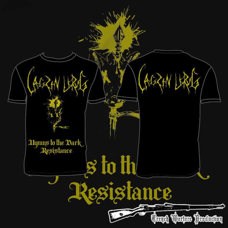 Lagzın Urug - Hymns to the Dark Resistance Tshirt Model2