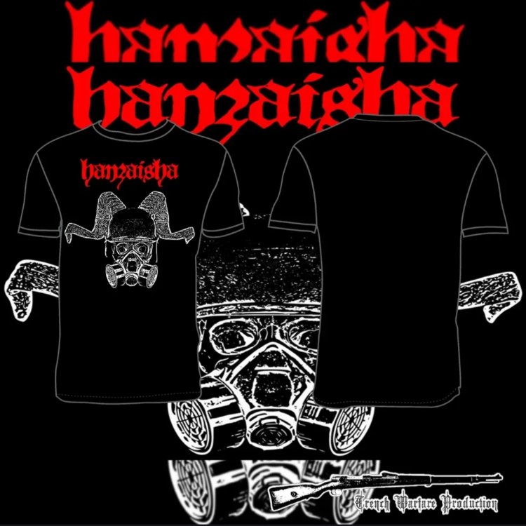 Hanzaisha  - Blackened Domination Christ…​ .Tshirt 