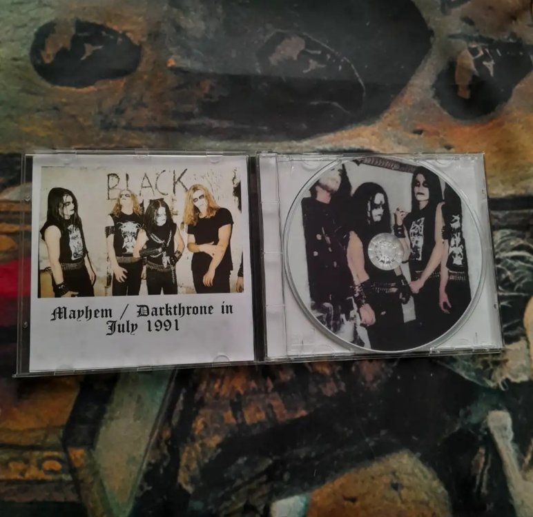 Mayhem / Darkthrone  - The Ture Legends In Black