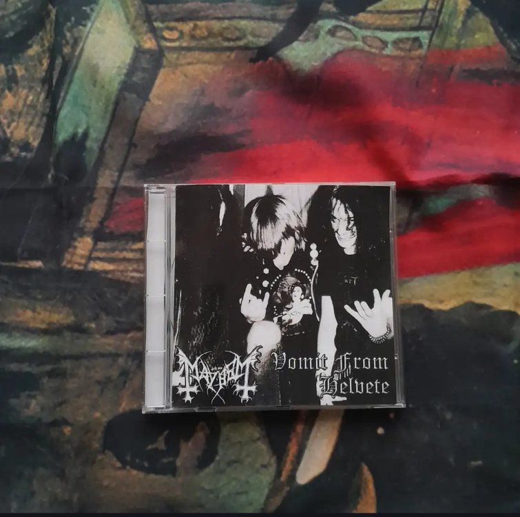 Mayhem - Vomit From Helvete