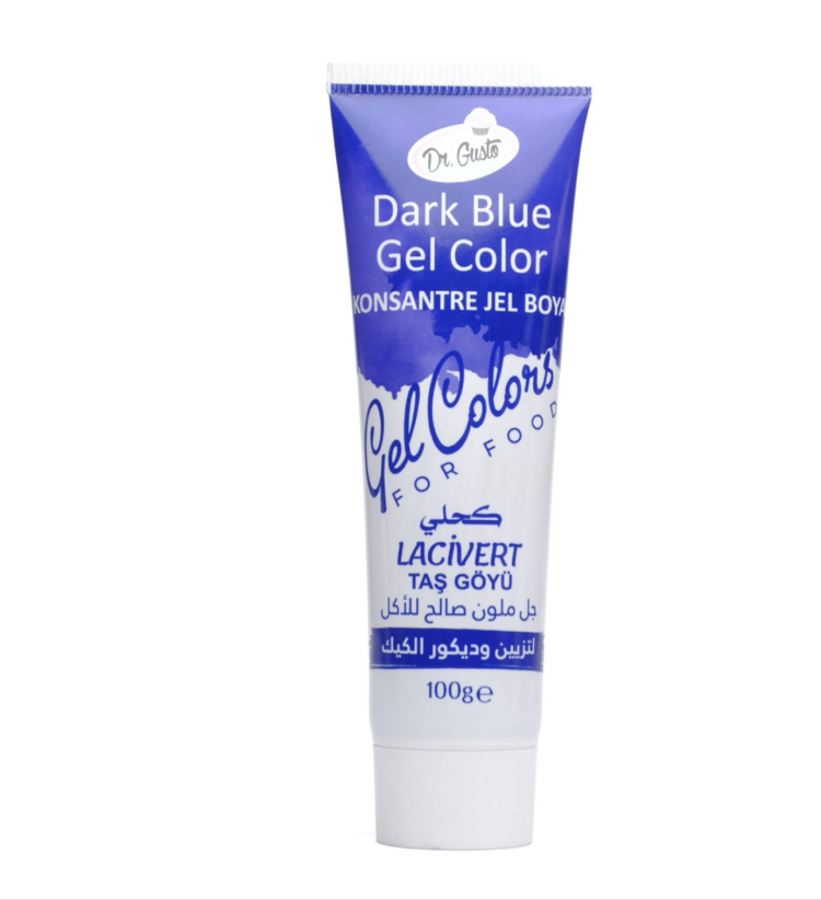 DR GUSTO TÜP JEL BOYA LACİVERT - 100 GR BÜYÜK BOY