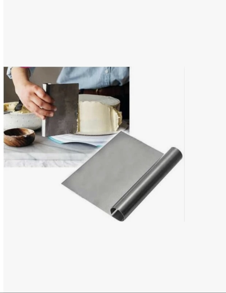 Metal pasta sıvama spatulası