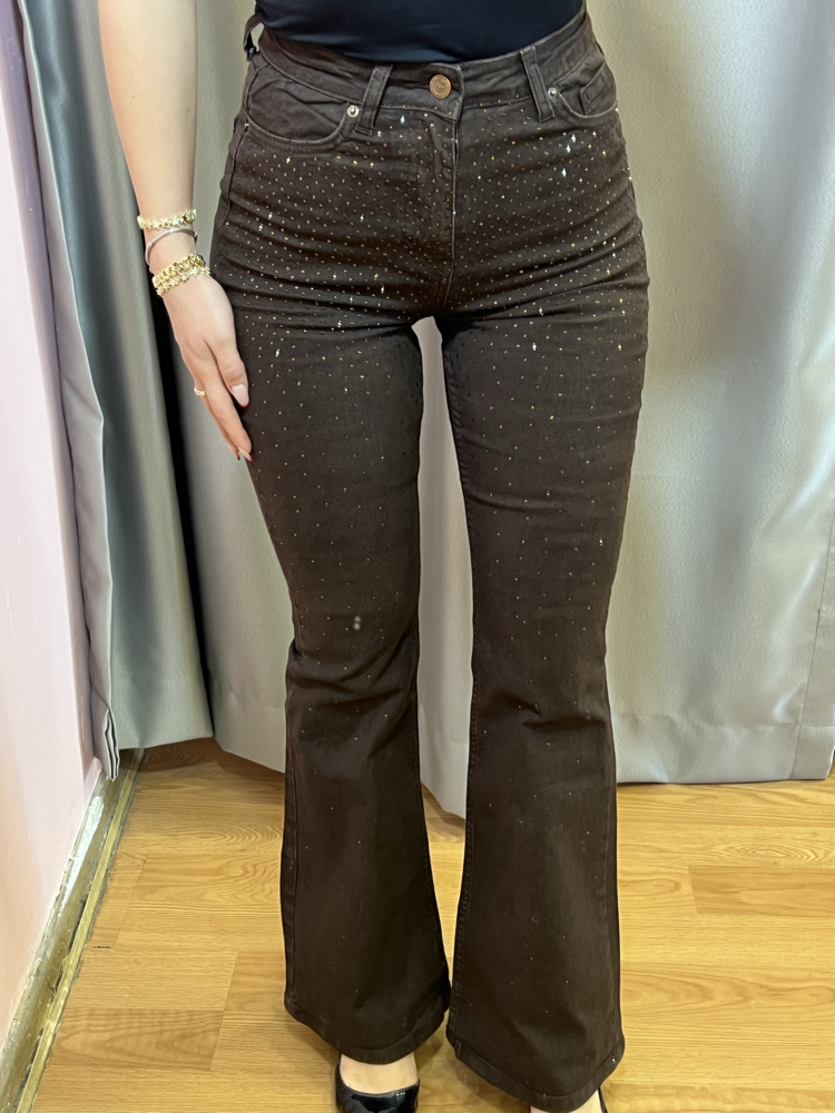 ㅤ♡ྀི TAŞLI İSPANYOL PAÇA PANTOLON