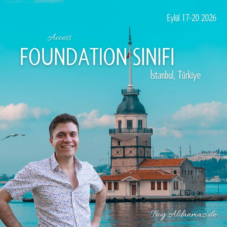 17-20 Eylül 2026 I Access Foundation Sınıfı - İstanbul, Türkiye (Tekrar Ücreti)